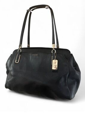 *Strap Damage!* COACH Madison Kimberly Carryall Pebbled Leather J1393-25161